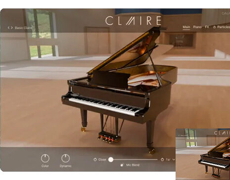克莱尔音乐会三角钢琴音色库 Native Instruments Claire v1.1.0