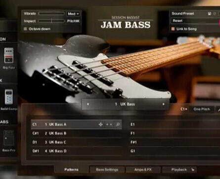 电贝斯音源 Native Instruments Session Bassist Jam Bass v1.0.1