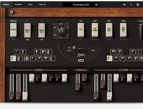 虚拟风琴音源插件 IK Multimedia Hammond B-3X v1.3.5