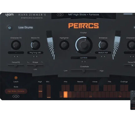 紧张刺激的打击乐音源 uJAM Symphonic Elements PERRCS v1.2.1
