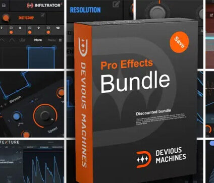 效果器套装 Devious Machines Pro Effects Bundle v2025.04.03 Mac HCiSO (包含Infiltrator 2 Pitch Monster Duck UrsaDSP Boost Ursa DSP Percussive Layers Multiband X6 Bass Focus Texture )