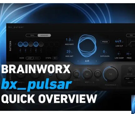 创意延时插件-Plugin Alliance Brainworx bx_pulsar v1.0.1