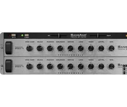 模拟前置放大器 Audiopunks SansAmp Rack v1.0.1 R2R Win