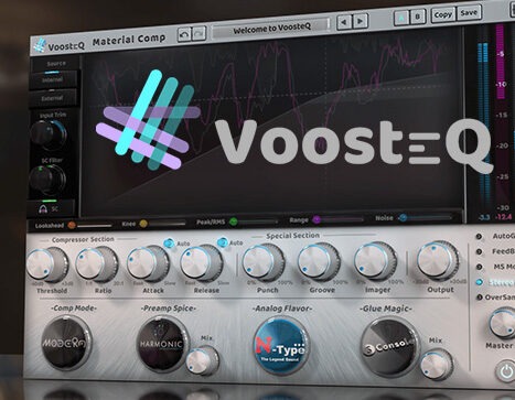 模拟电路压缩效果器 VoosteQ Material Comp v1.7.11