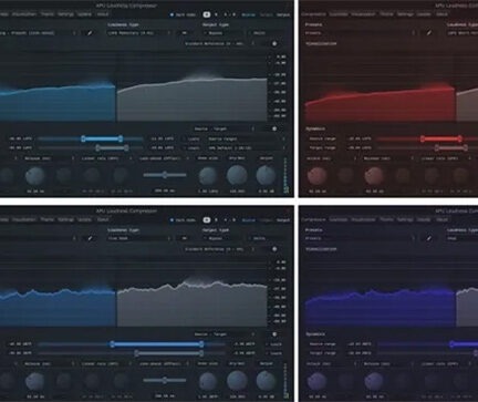 6个动态优化效果插件合集 APU Software APU Loudness Collection v4.3.6 Mac