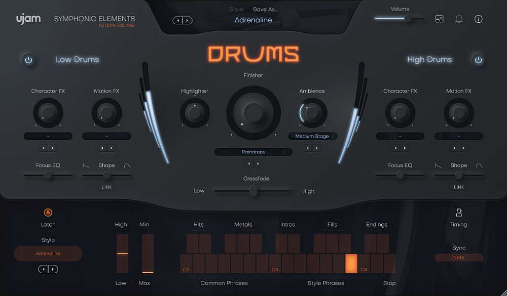汉斯季默电影鼓音源 uJAM Symphonic Elements DRUMS v1.2.1