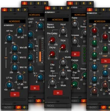 综合硬件模拟效果套装 ACMT ACM500X Series Plug-Ins v3.3.0 R2R Win