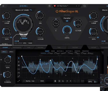 塑形滤波器 Cableguys FilterShaper XL v1.0.5 VR Win