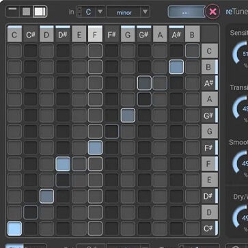 实时音调变换插件 zPlane reTune v1.3.5 Mac