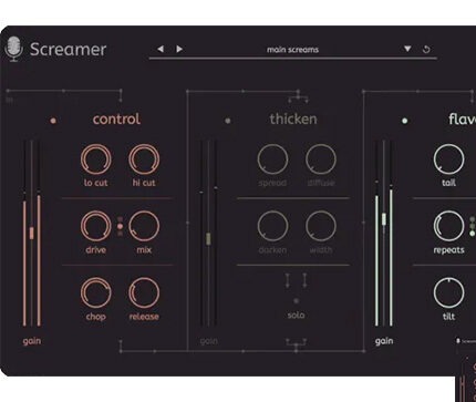 尖叫人声效果插件 Ablaze Audio Screamer v1.0.0