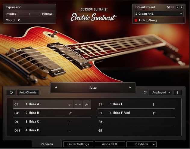 旭日电吉他音色 Session Guitarist Electric Sunburst Deluxe v1.2.0