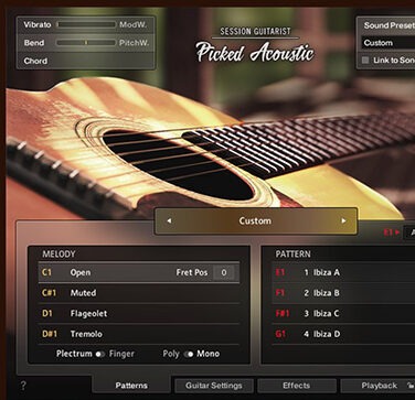 钢弦吉他音色库 Session Guitarist Picked Acoustic v1.2.0