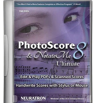 乐谱扫描识别软件 Neuratron PhotoScore Ultimate v8.8.7