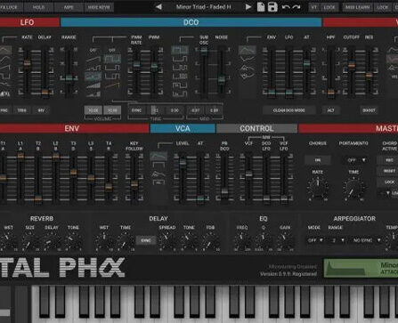 模拟合成器 Togu Audio Line TAL-Pha v1.3.1 Mac MORiA