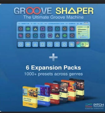 创意MIDI音序器 Pitch Innovations Groove Shaper Bundle 1.2.0 Mac