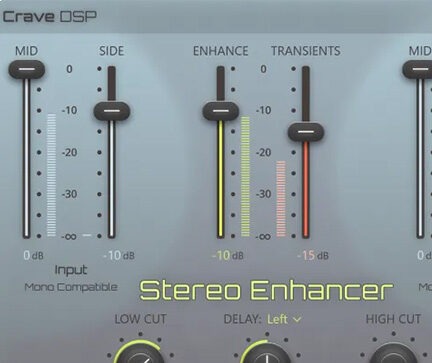 立体声增强效果 Crave DSP Crave Stereo Enhancer v1.0.9 R2R Win