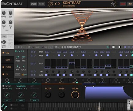 波表合成器 Tracktion Software Dawesome Kontrast v1.01