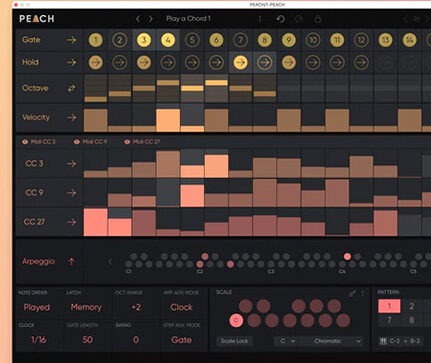 多节拍琶音器 510k PEACH v1.0.0 Win