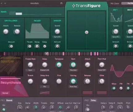 创意声音设计与实时音景塑造工具 Sugar Bytes Transfigure v1.0.0 VR
