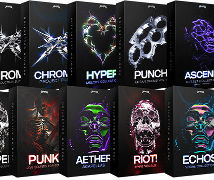 电子音乐终极预设与采样合集 Moonboy Chrome Production Suite WAV MiDi FL Project Files Serum Presets