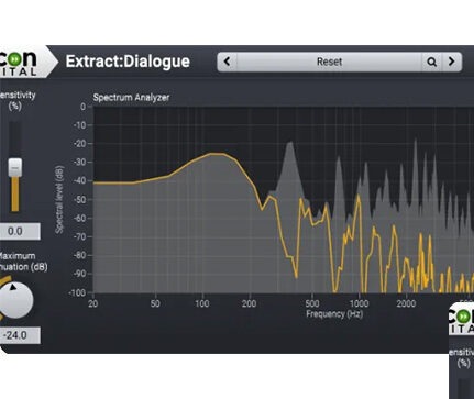 全自动背景音降噪插件 Acon Digital Extract Dialogue v1.5.0 Fixed R2R