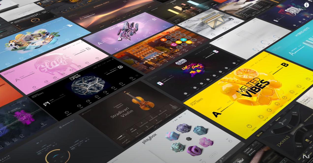 120套 康泰克原厂音色(1组)Native Instruments Kontakt