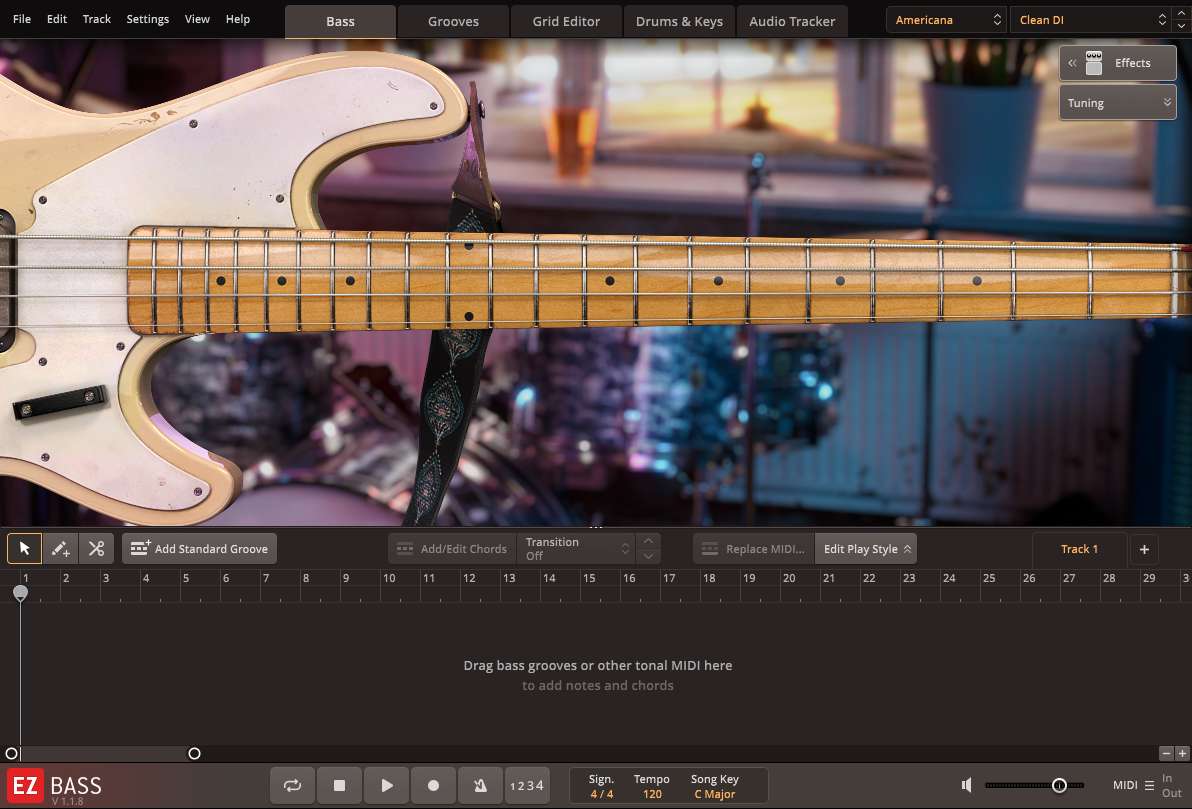 EZ贝斯 完整拓展音色包 Toontrack EZbass(全家桶)