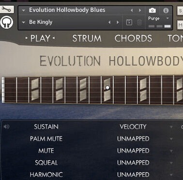 半空心电吉他音源 Orange Tree Samples Evolution Hollowbody Blues v1.2.5
