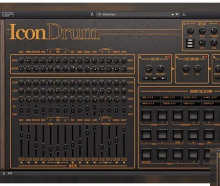 模拟鼓机音源 GForce IconDrum v1.0.0 R2R