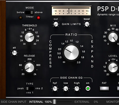 动态处理器 PSPaudioware PSP DRC v1.0.0