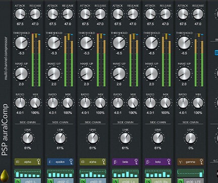 多通道压缩器和限制器 PSPaudioware PSP auralComp v1.0.3 Win