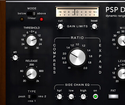 动态处理器 PSPaudioware PSP DRC v1.0.0