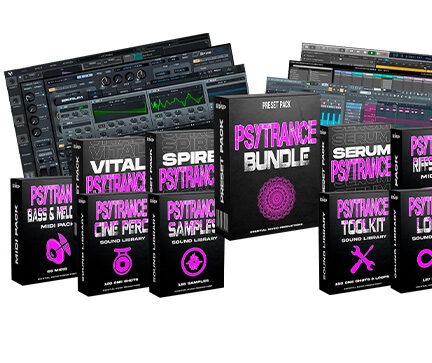 迷幻出神舞曲套装 Esential Music Productions Psytrance Bundle WAV MiDi Serum Vital Spire SoundBank-ARCADiA