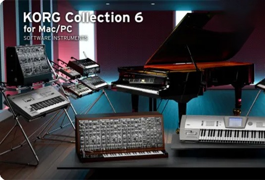 虚拟合成乐器音源合集 KORG Collection 6 v6.1.1 R2R Win