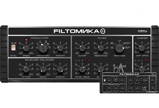 滤波效果器 Cherry Audio Filtomika v1.0.5.12 R2R Win