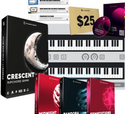 借助即时生成的专业级和弦 The Sample Select Crescent [WAV, MiDi, Synth Presets]