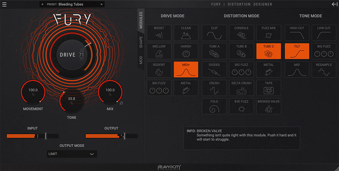 失真效果器 Heavyocity Fury v1.1.3