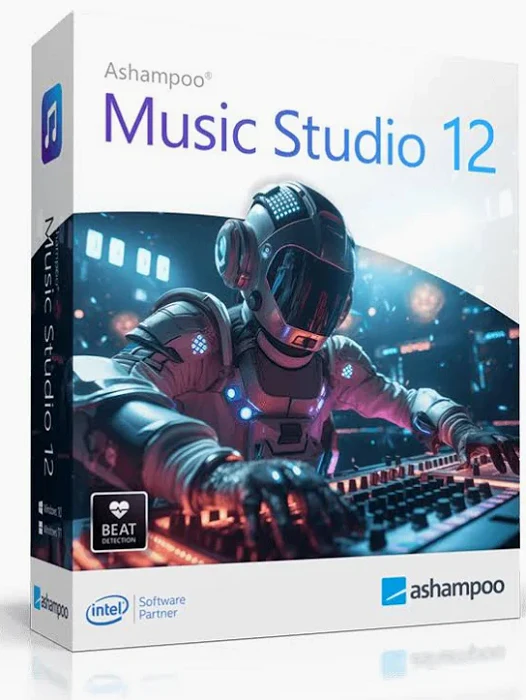 设计和制作音频的全能软件 Ashampoo Music Studio v12.0.4 Win