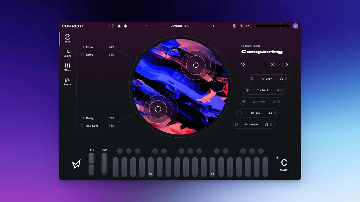 多引擎电子合成器 Minimal Audio Current v2.1.1