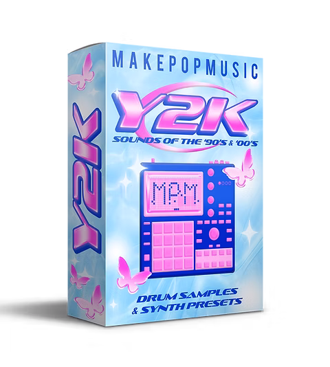 鼓组采样与 Vital 预设音色库 Make Pop Music Y2K WAV Vital Presets