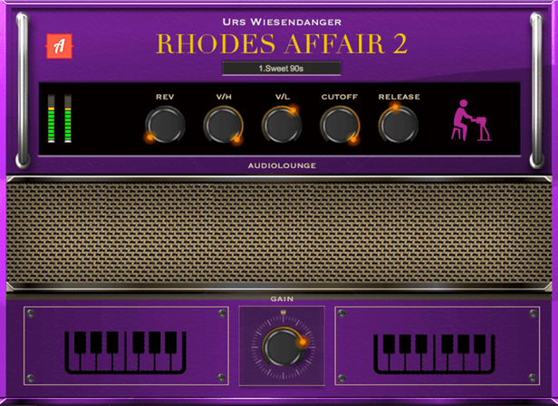 好用的预设音色插件 Audiolounge Urs Wiesendanger Rhodes Affair 2 Preset Player