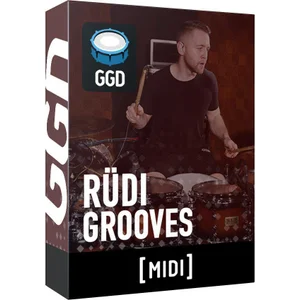 鼓手鲁迪律动MIDI文件 GetGood Drums Rudi Groove Midi Pack