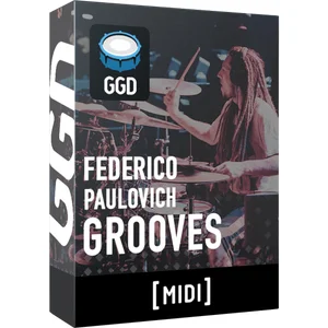 鼓加花与律动Midi文件 GetGood Drums GGD Federico Paulovich Midi Pack