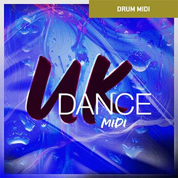 英国舞曲鼓组MIDI素材包 Toontrack UK Dance MIDI