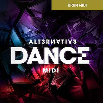 舞曲的鼓组MIDI素材包 Toontrack Alternative Dance MiDi