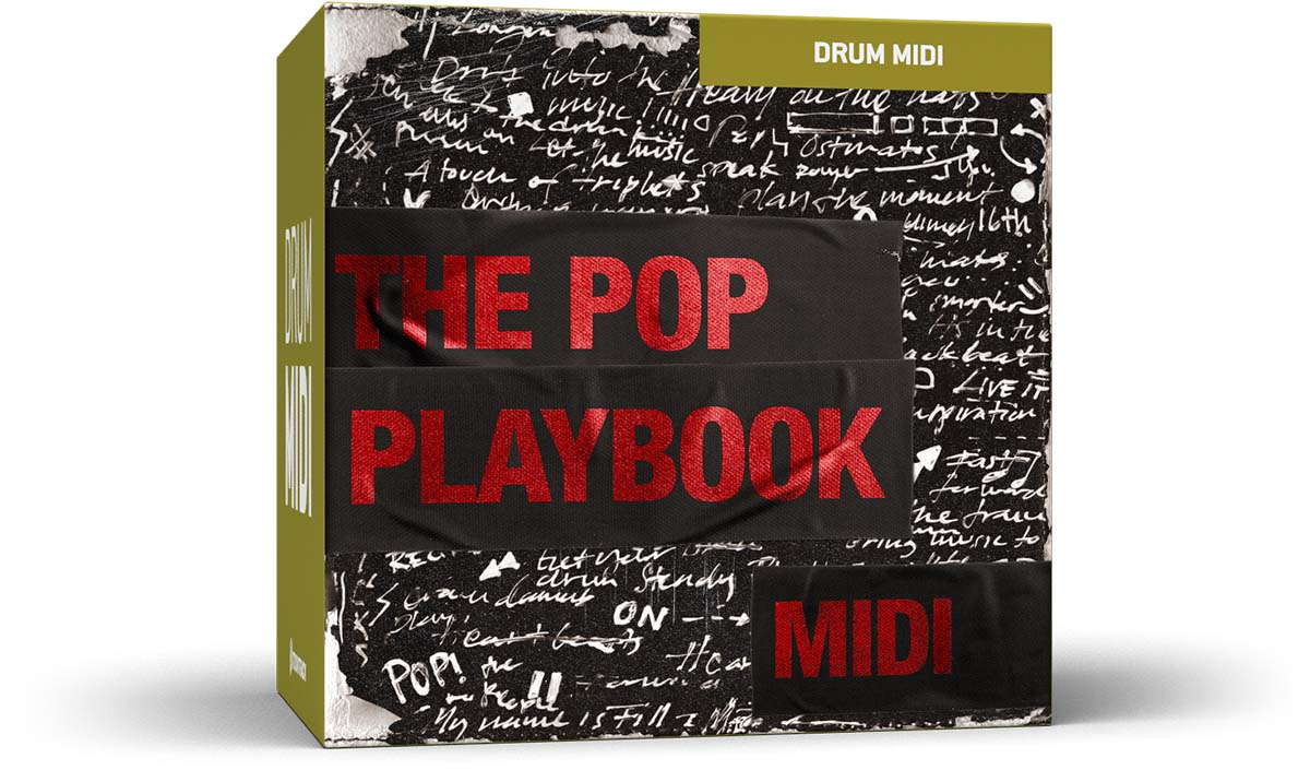 流行音乐鼓MIDI素材包 Toontrack The Pop Playbook MiDi