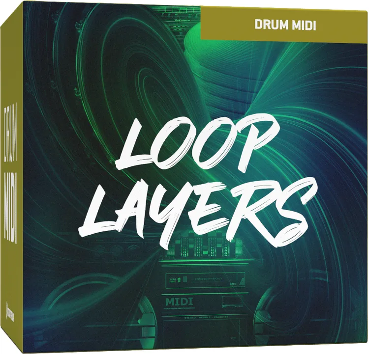 流派和风格鼓MIDI素材包 Toontrack Loop Layers MIDI
