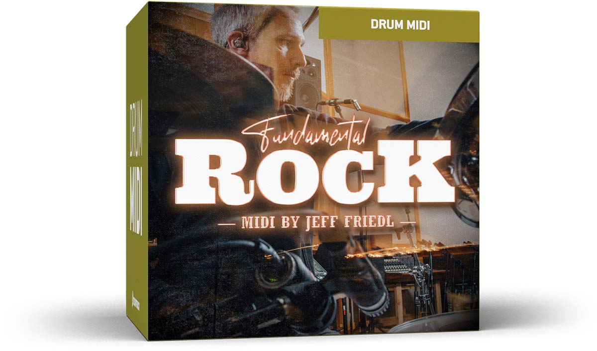 打击乐摇滚MIDI素材包 Toontrack Fundamental Rock MiDi