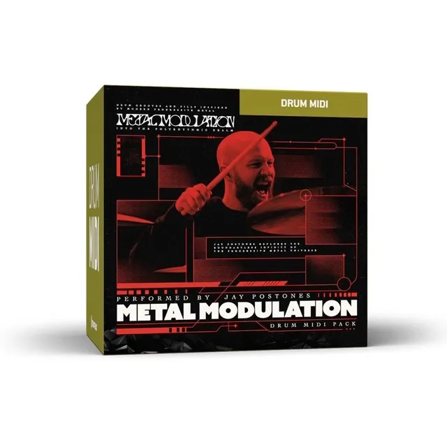 Toontrack 打击乐金属MIDI素材包 Toontrack Metal Modulation MiDi