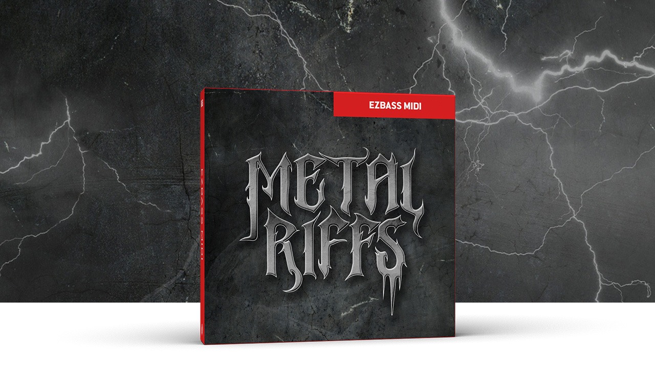 EZ贝斯金属乐段MIDI素材包 Toontrack Metal Riffs EZbass MIDI